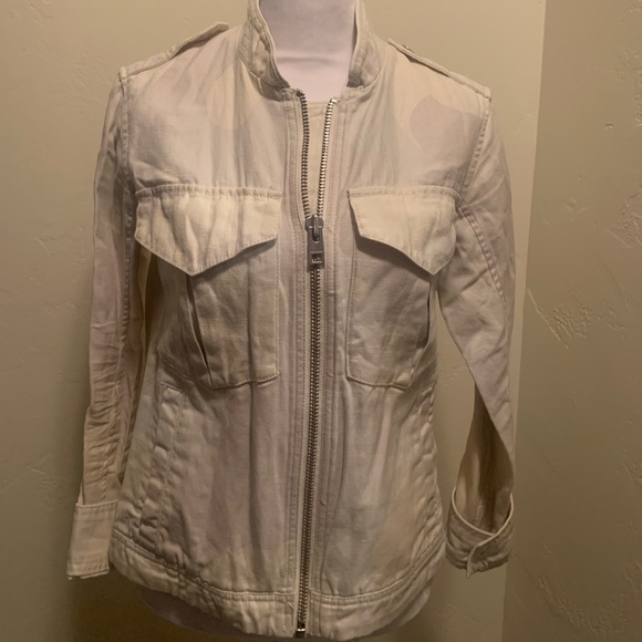 Zadig and Voltaire Pink Camo Jacket with Butterfly Embroidery Size XS - Picture 2 of 8